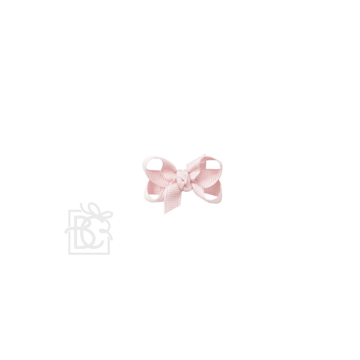 SIGNATURE GROSGRAIN BOW ON CLIP: BROWN / 6.5" Jumbo - 2.25" Ribbon on Lg. Alligator Clip