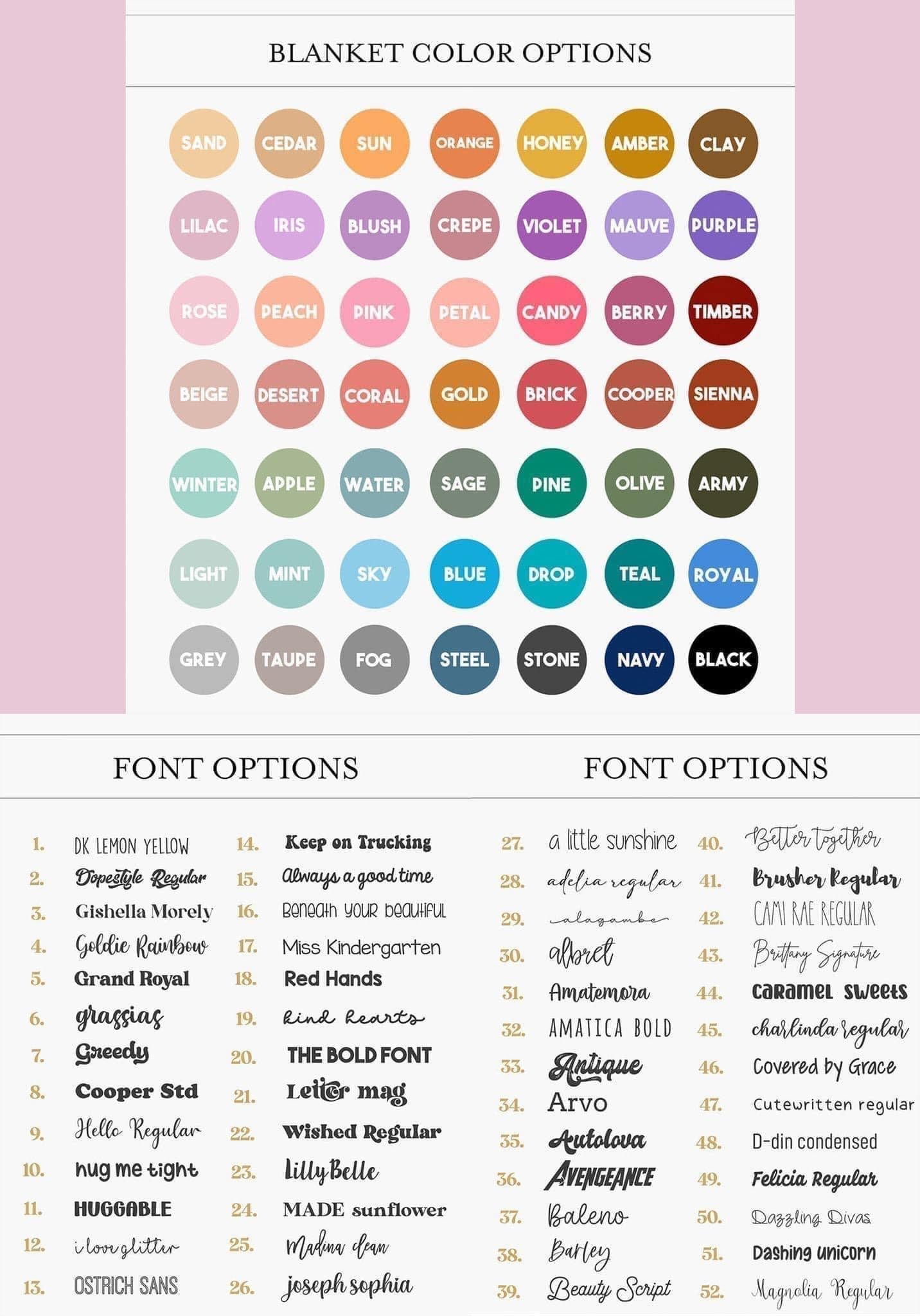 Pre-Order: Personalized Fleece Blankets Round 28