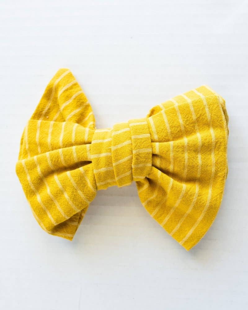 Sunshine Stripes Juliet Casual Cotton Stretch Bow - Salt Threads