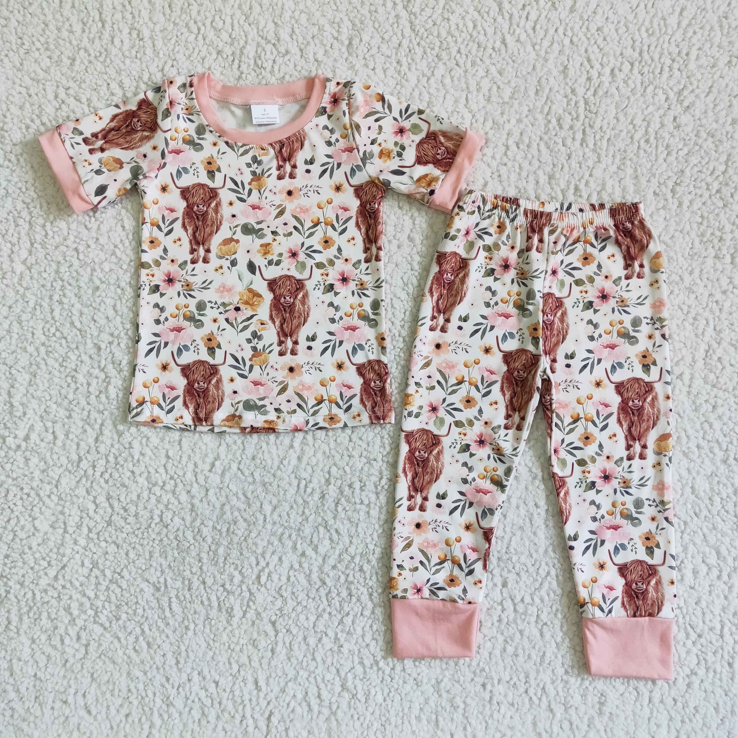Pink Highland Lounge Set