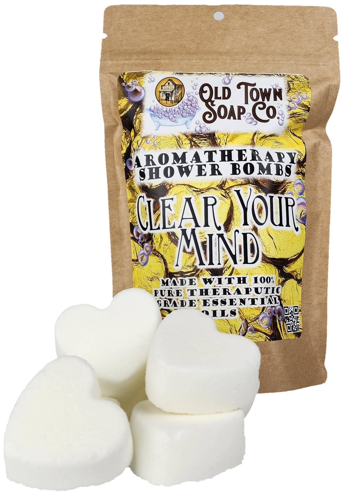 8 Pack Shower Bombs -Clear Your Mind