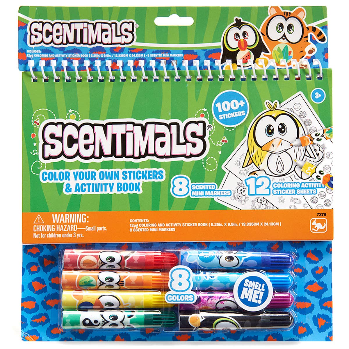 Scentimals Color You Own Stickers & Activity Book - Salt Threads
