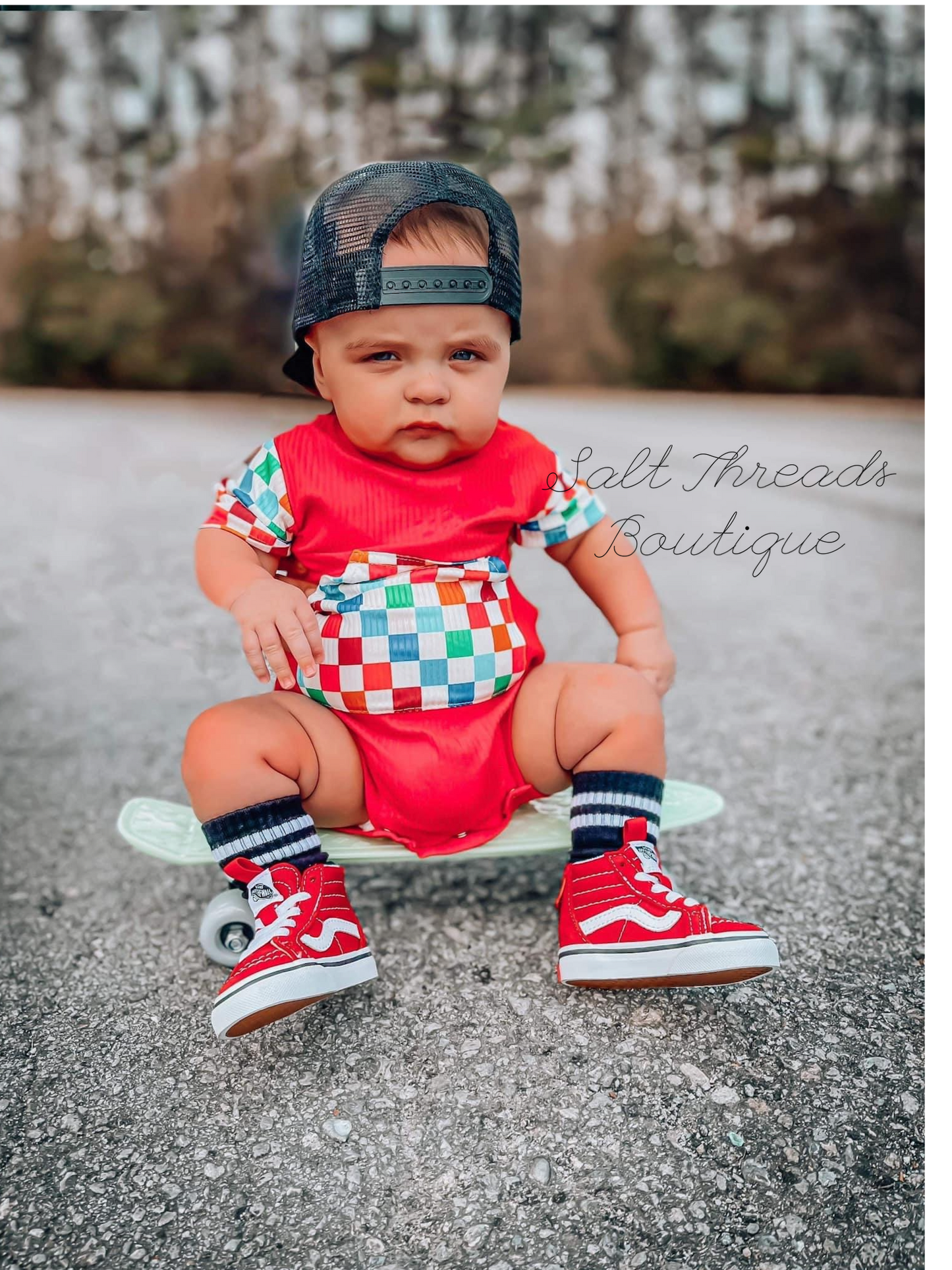 Short Retro Romper