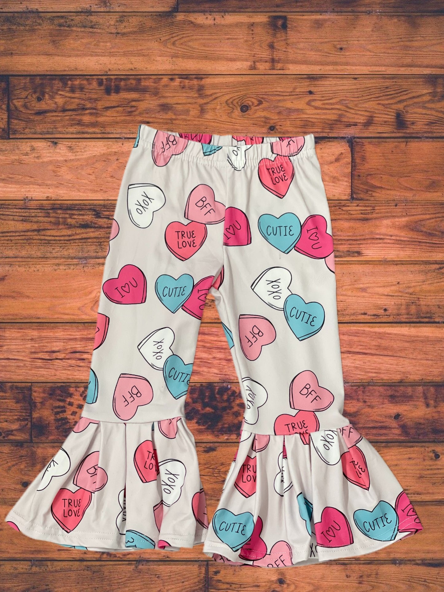 Conversation Heart Bell Pants {RTS} Children’s