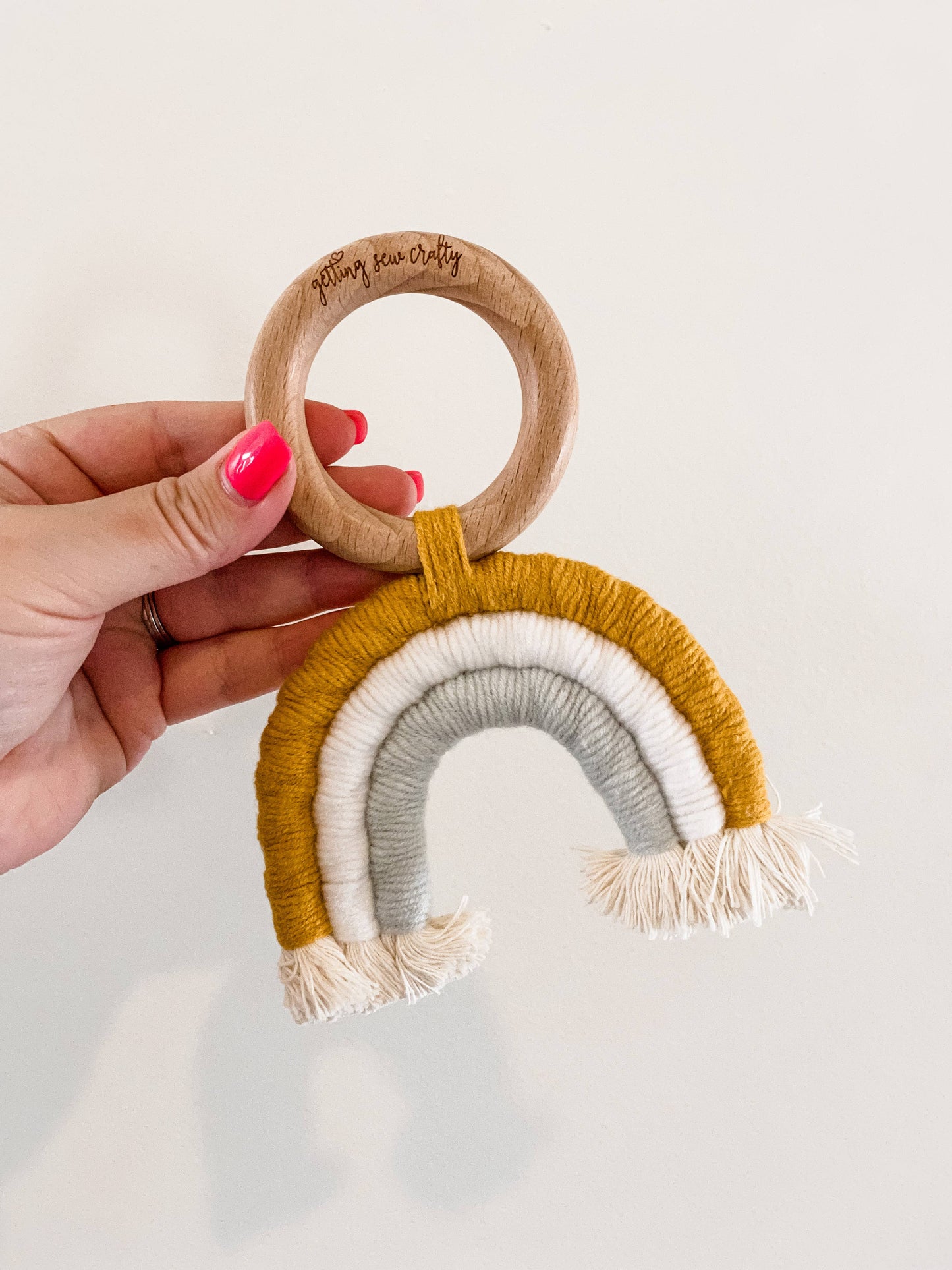 Ready to Ship: Macrame Teether