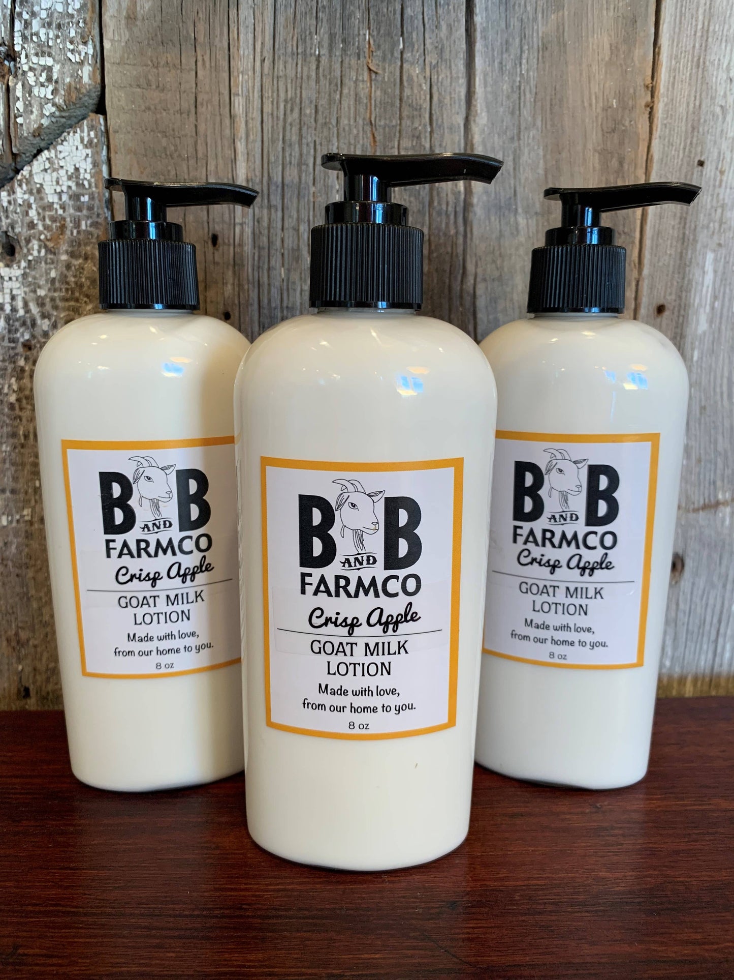 Goat Milk Lotion - Crisp Apple - 8 oz.
