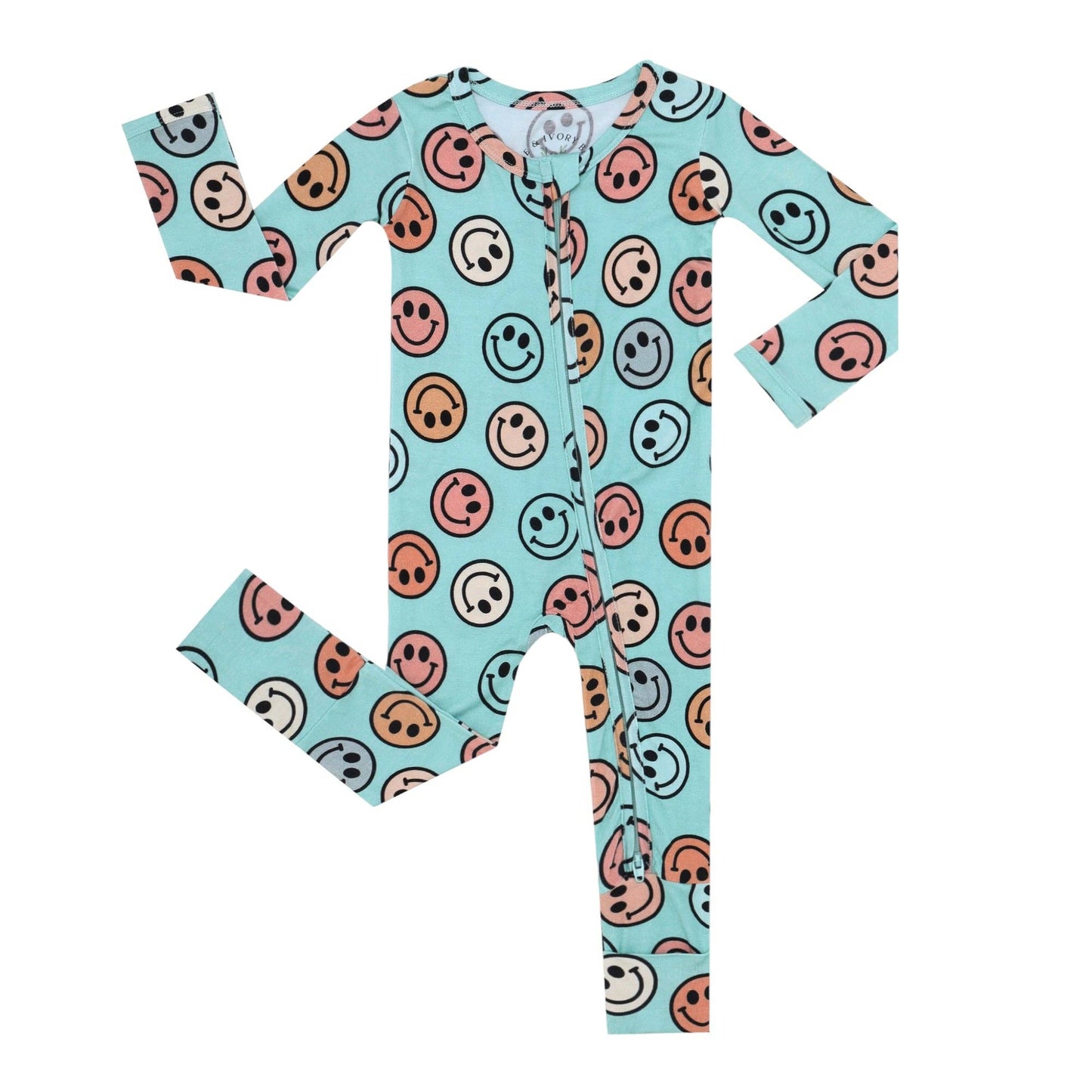 Bamboo Zipper Pajama (Miles) - Salt Threads