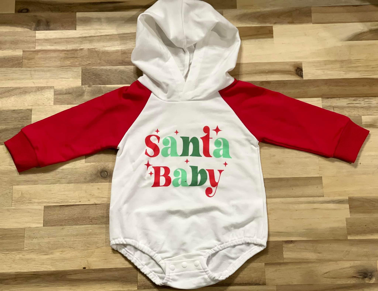 Santa Baby Bubble Romper {RTS}