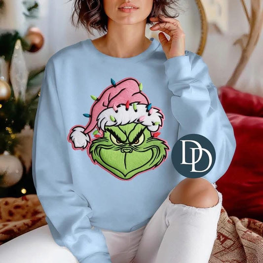 Pre-Order: FAUX Embroidery Tee or Crew