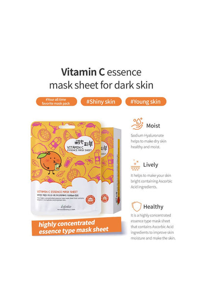 Essence Mask Sheet Vitamin C - {RTS}