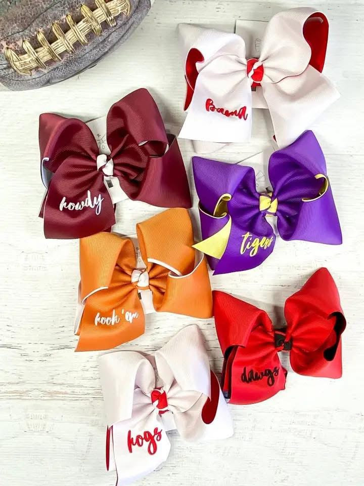 Pre-Order: School Spirit Bows