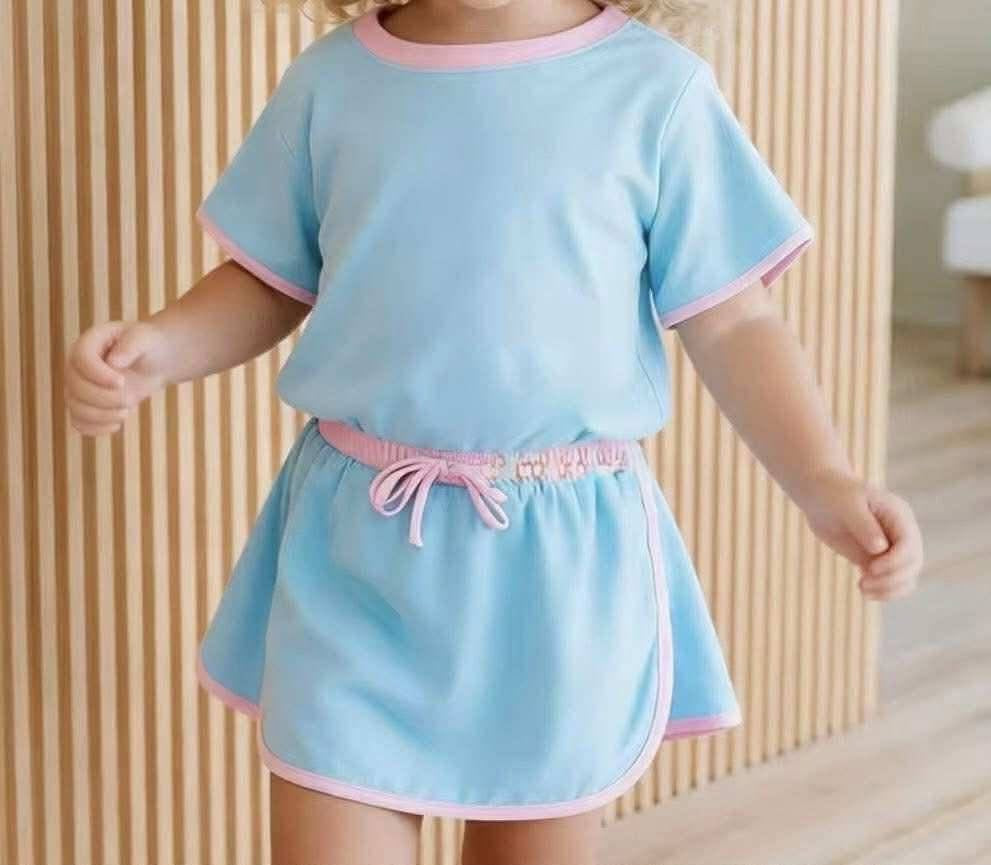 Pre-Order: Colorblock Skort Sets