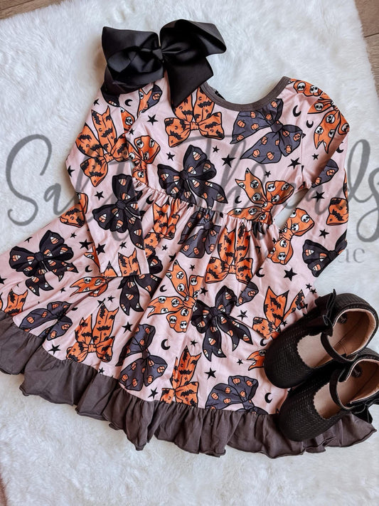 Pre-Order: Halloween Bow Dress