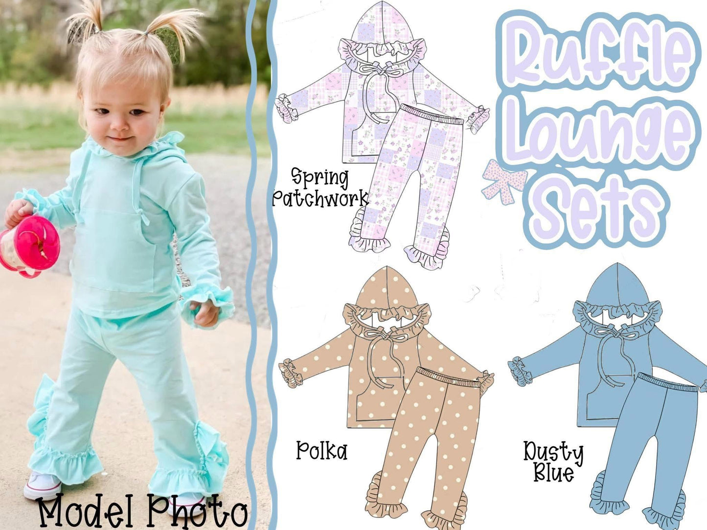 Pre-Order: Ruffle Lounge Sets