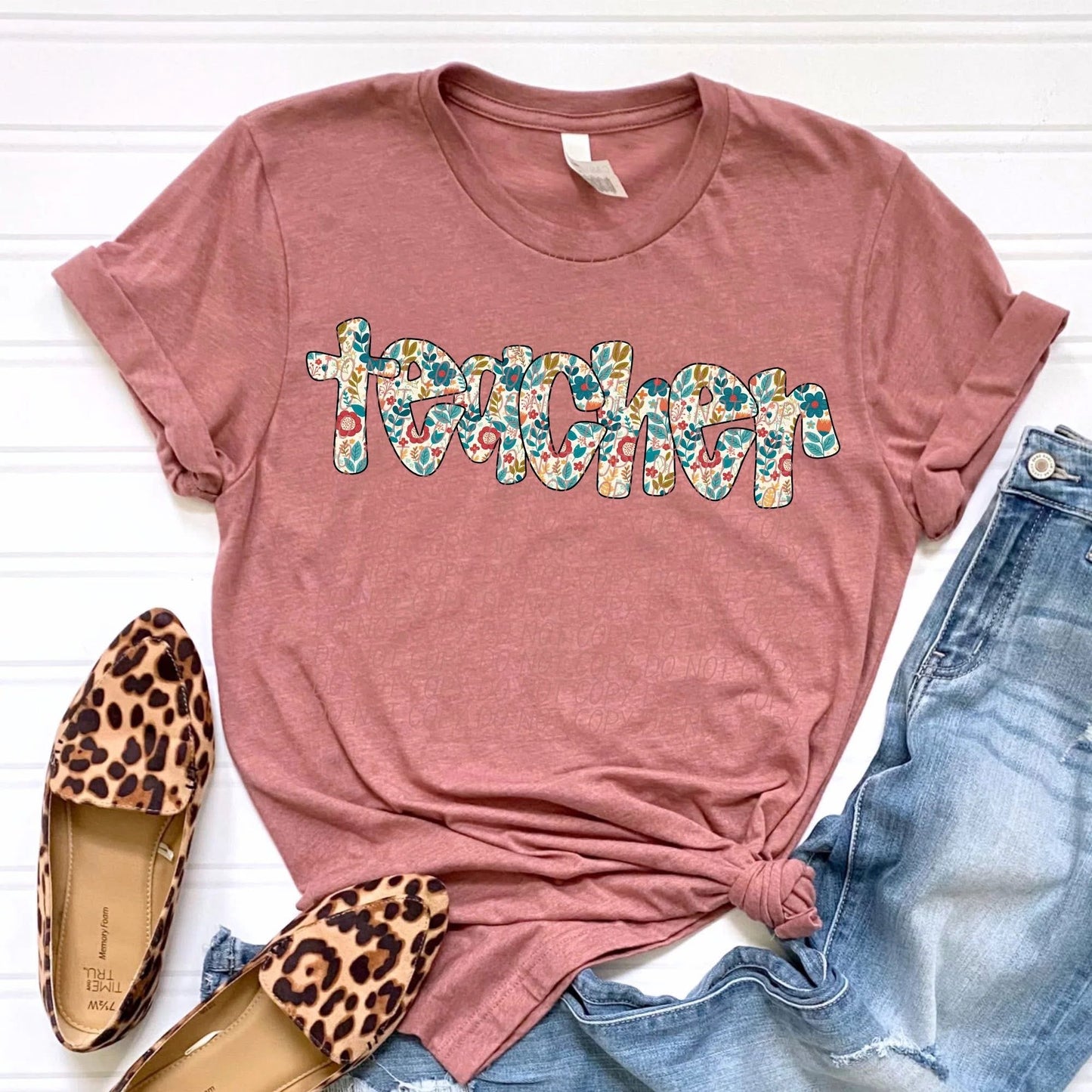 Pre-Order: Fall City Floral Tee or Crew