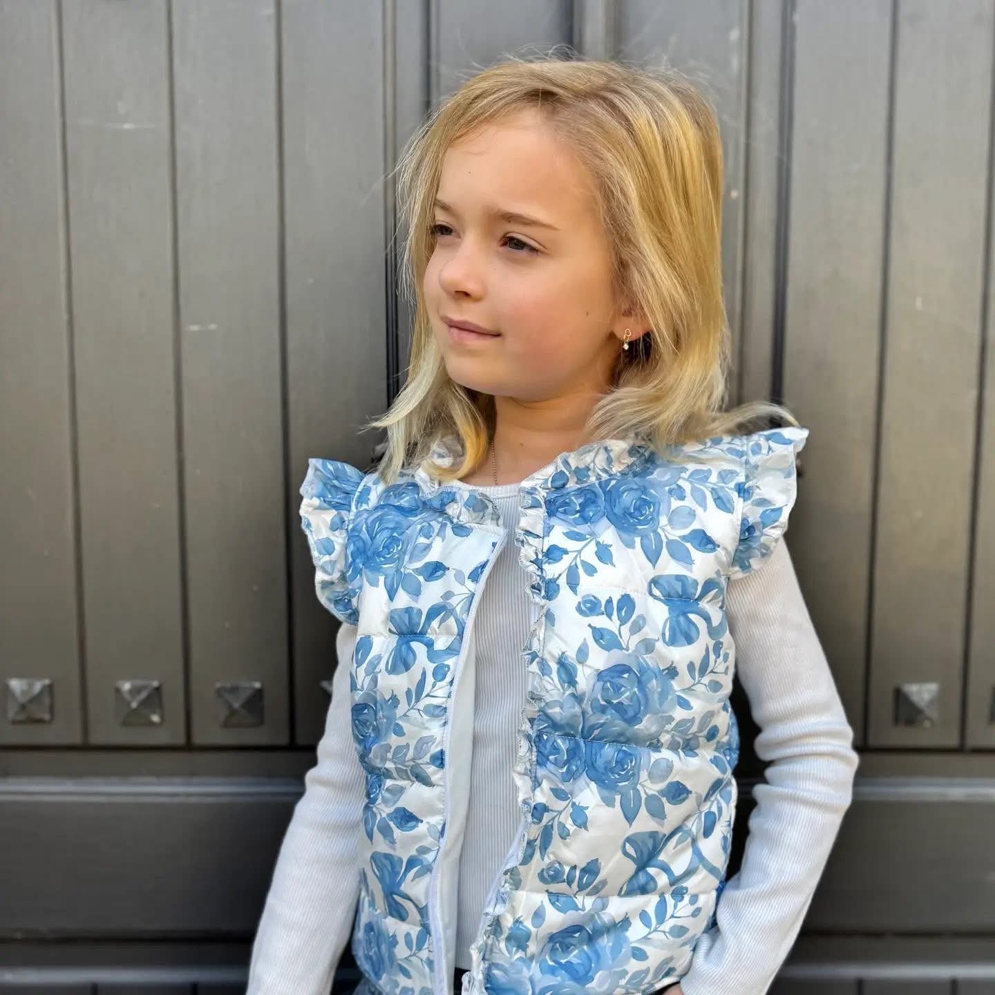 Ready to Ship: Girls Flutter Vest