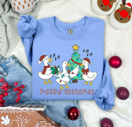 Pre-Order: Merry Goosemas Tee or Crew