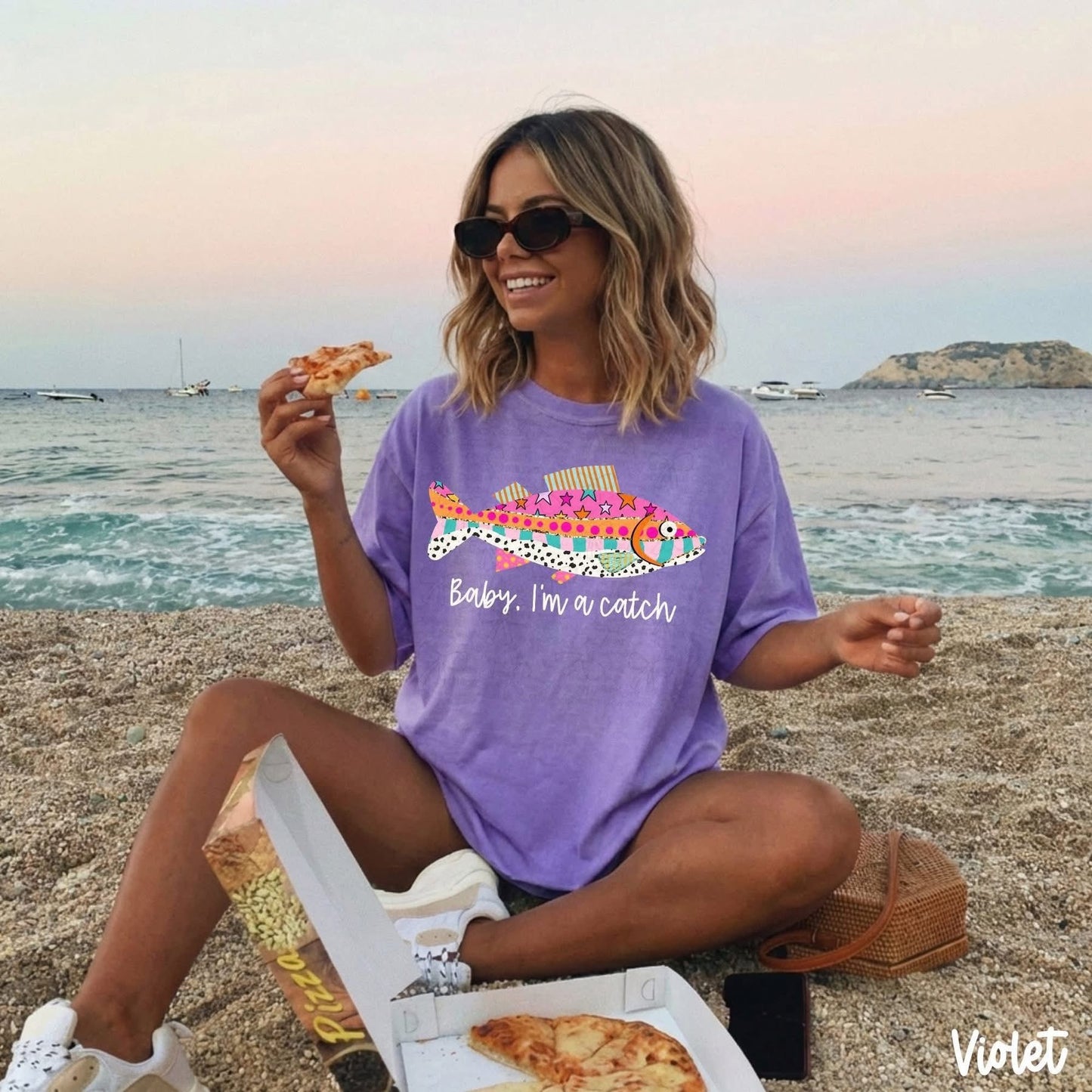 Pre-Order: Colorful Fish Tee - Salt Threads