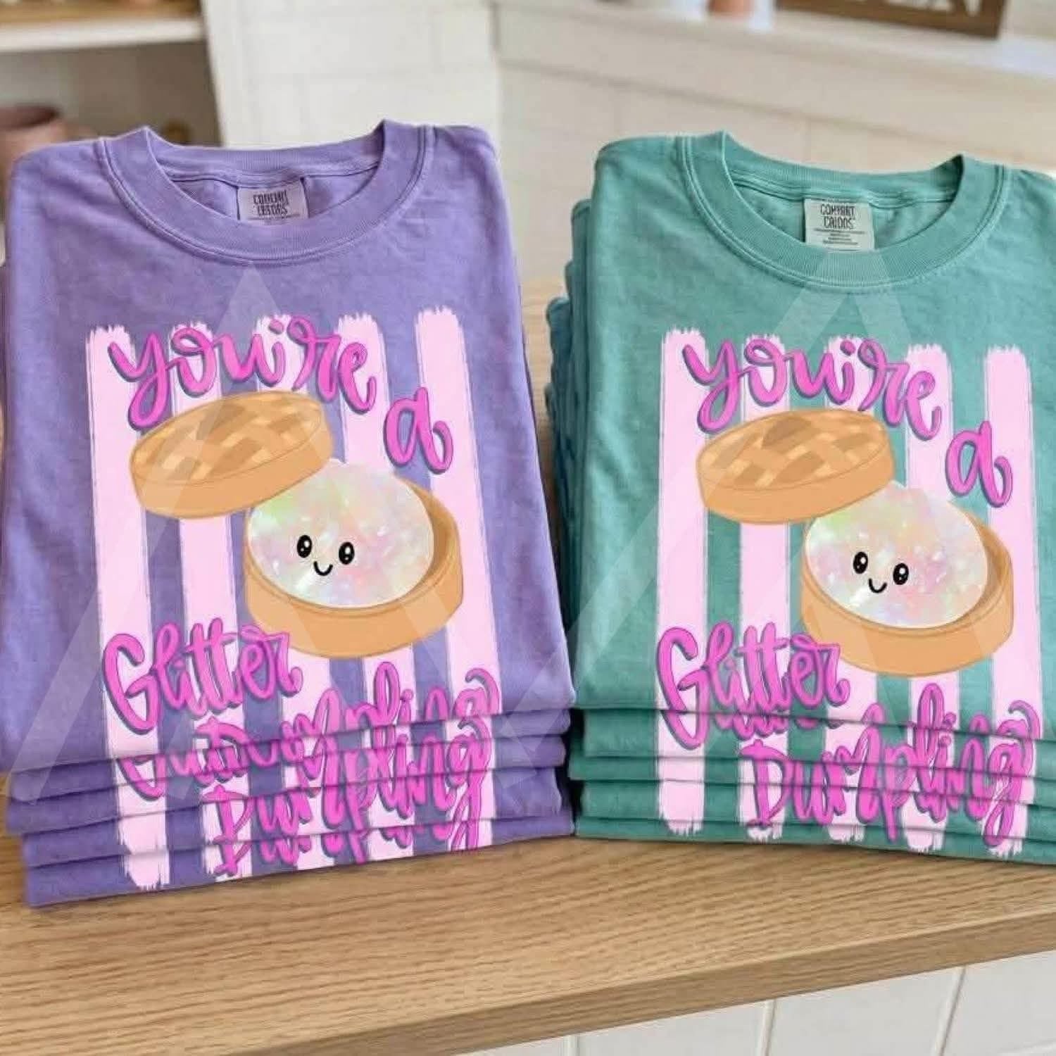 Pre-Order: Glitter Dumpling Tee - Salt Threads