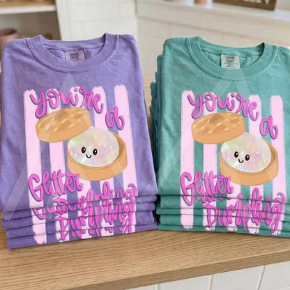 Pre-Order: Glitter Dumpling Tee - Salt Threads