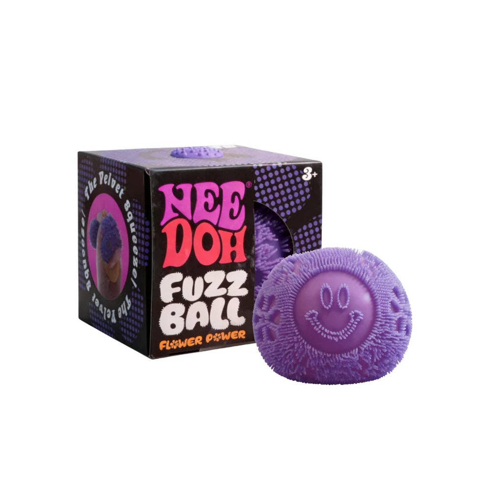 Ready to Ship: Purple Fuzz Ball
