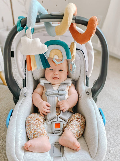 Ready to Ship: Bitzy Bespoke Itzy Bitzy Spiral Car Seat Activity Toy