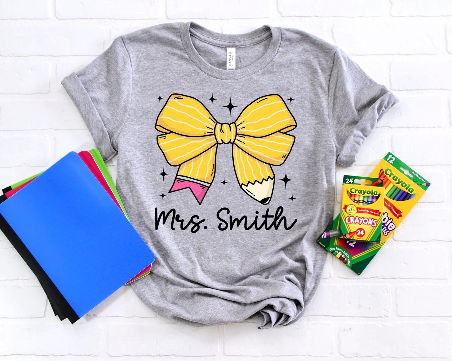 PRE-ORDER: Custom Pencil Tee