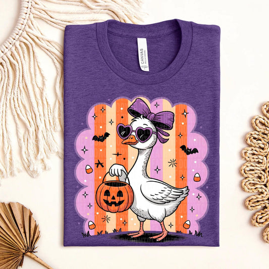 Ready to Ship: Candy Corn Goose Adult Tee