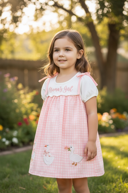 Ready to Ship: Mama's Girl Geese Dress - Salt Threads