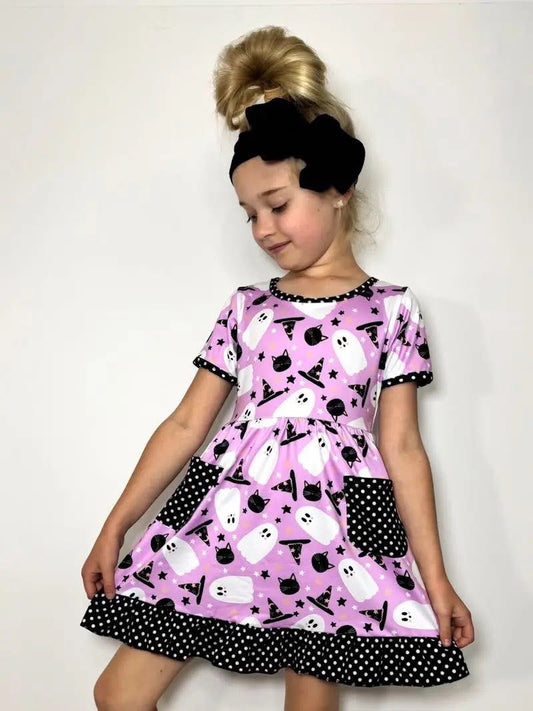 Ready to Ship: Orchid Ghost Dress