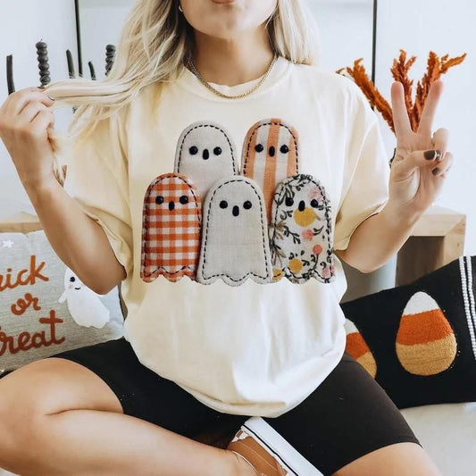 Pre-Order: Patchwork Ghost Tee