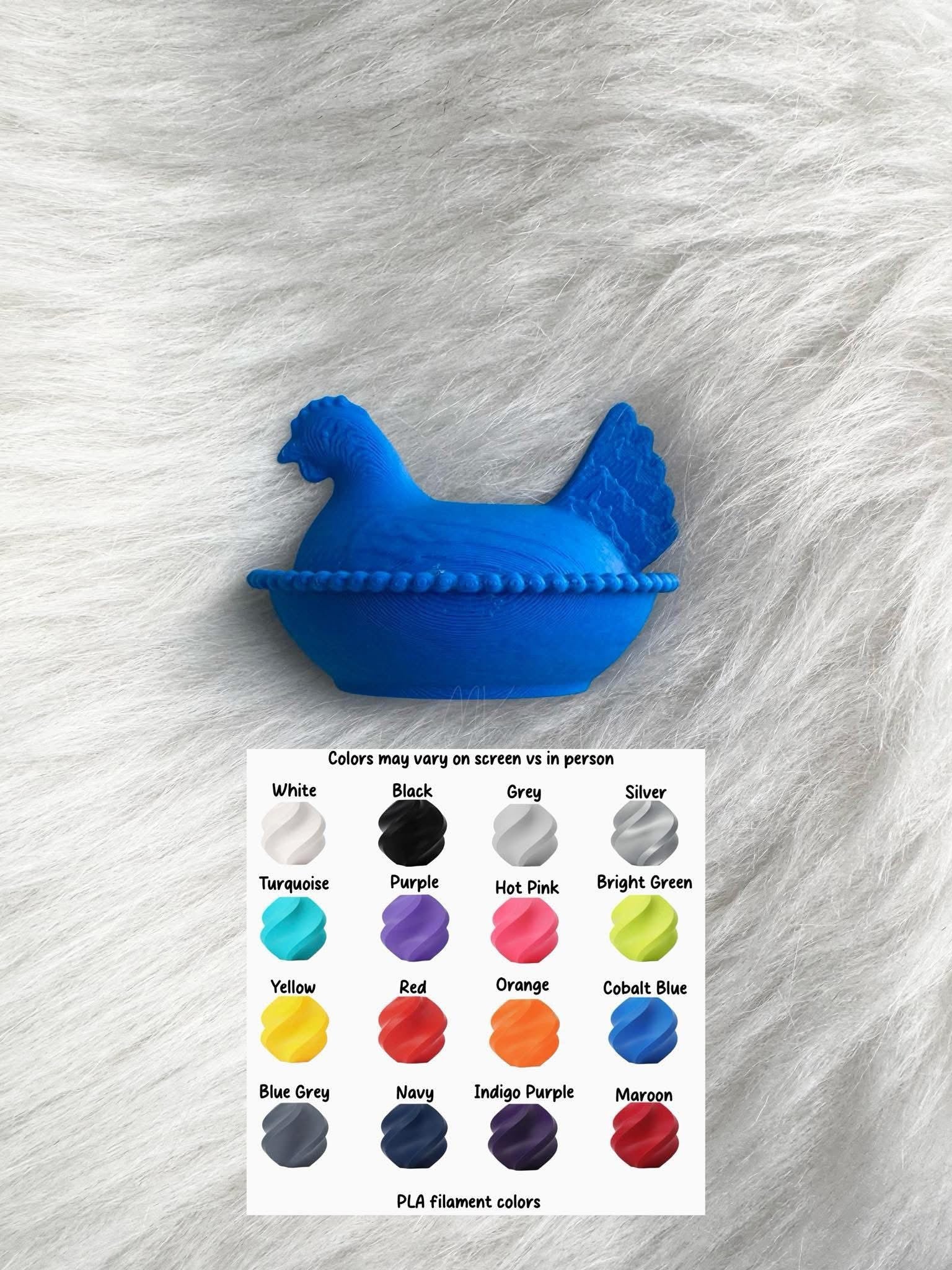 Pre-Order: Nesting Hen Magnet - Salt Threads