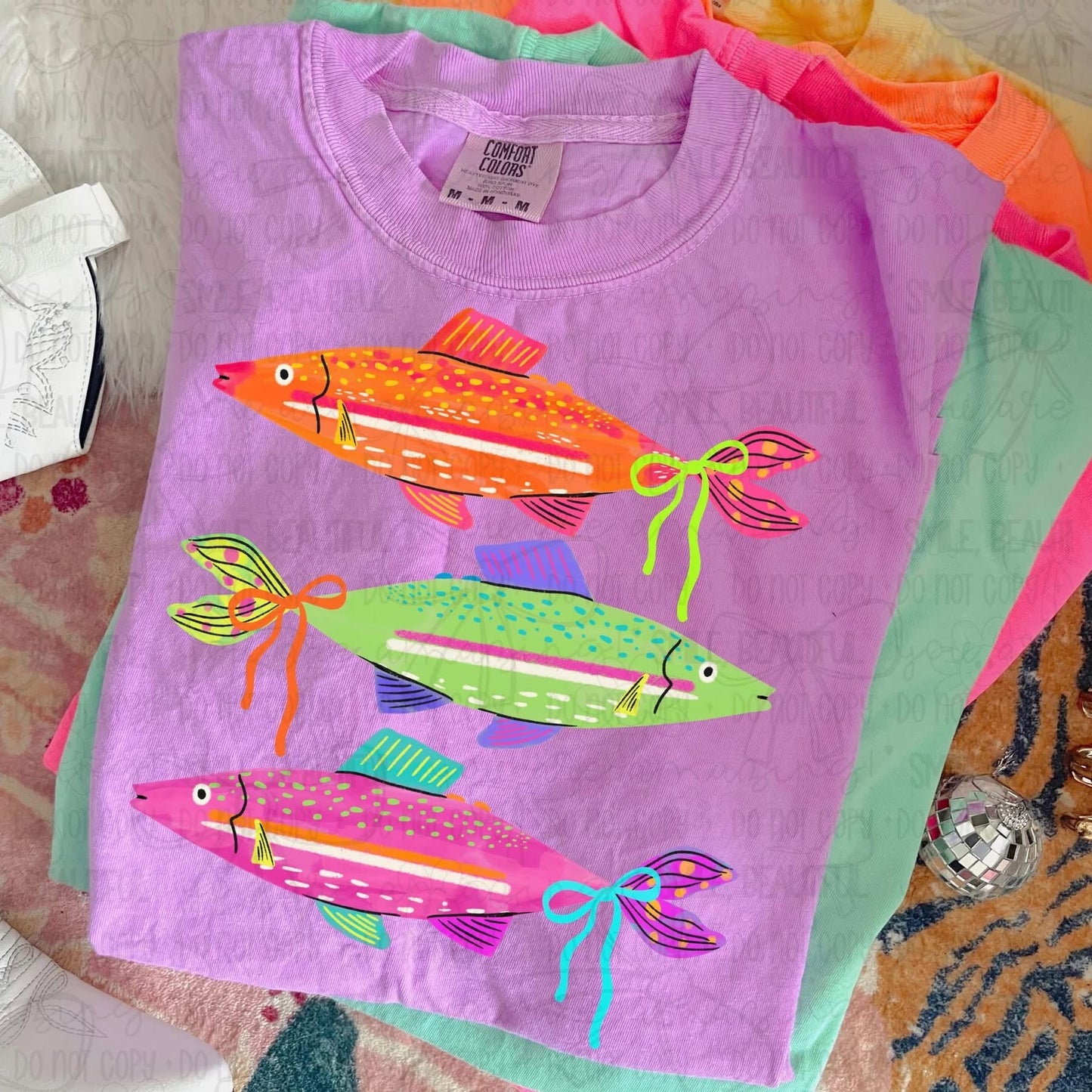 Pre-Order: Colorful Fish Tee - Salt Threads