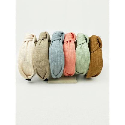 Solid Knotted Headband {RTS}