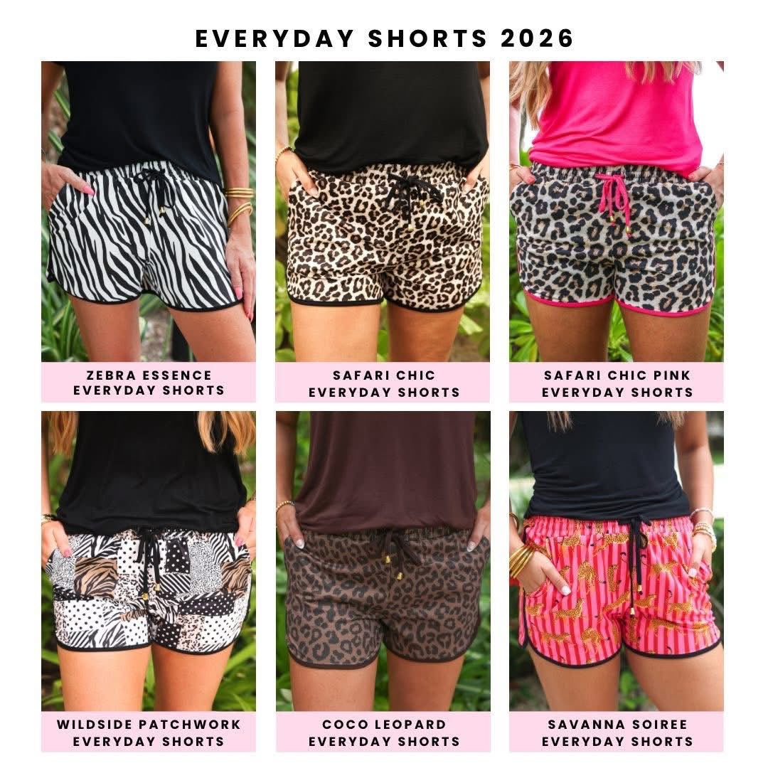 Pre-Order: Jess Lea Everyday Shorts and Basic Tees
