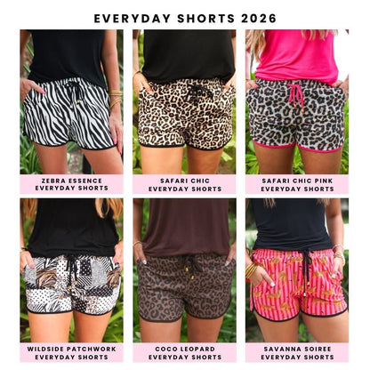 Pre-Order: Jess Lea Everyday Shorts and Basic Tees