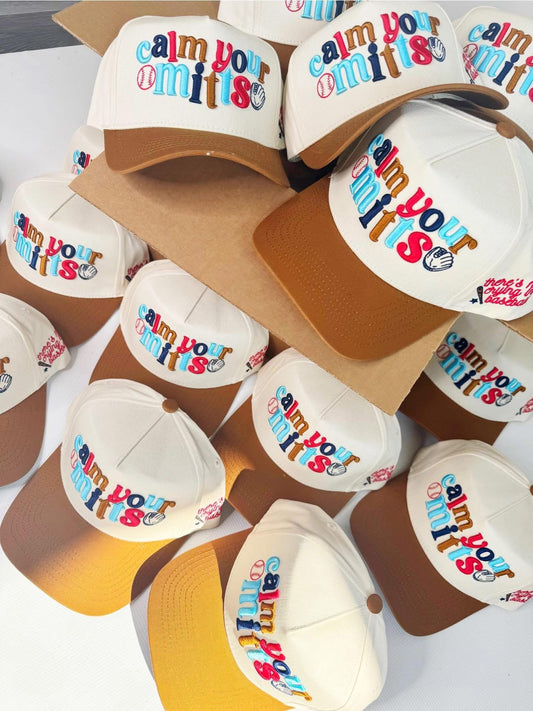 Pre-Order: Calm Your Mitts Puff Stitch Hat