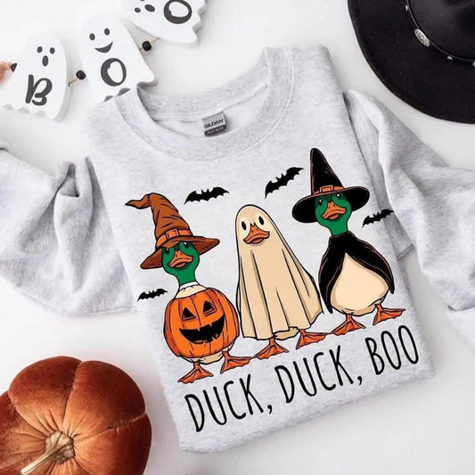 Pre-Order: Duck Duck Boo Tee or Crew