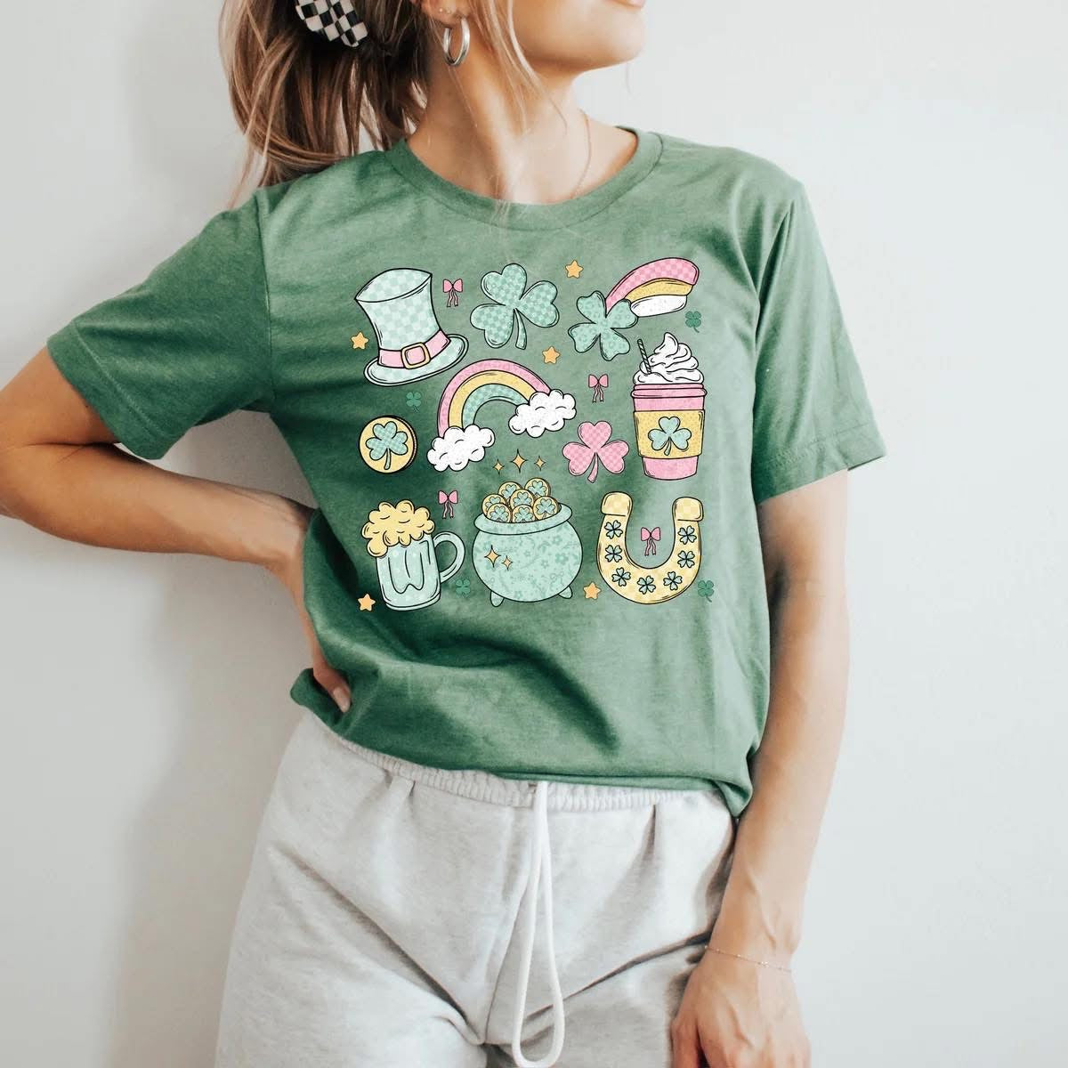 Pre-Order: Lucky Collage Tee or Crew - Salt Threads