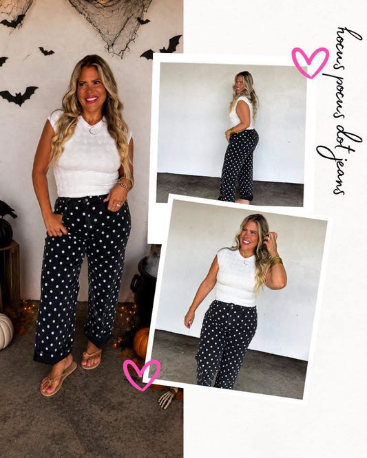 Pre-Order: Hocus Pocus Dot Jeans