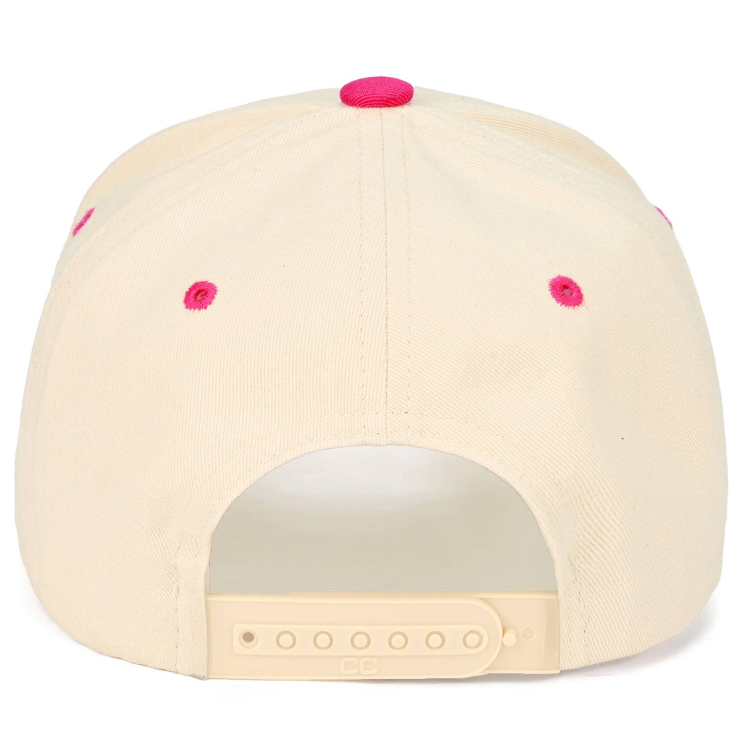 Ready to Ship: C.C OUT HERE DILLY DALLYING Letter on Two Tone Trucker Hat - Salt Threads