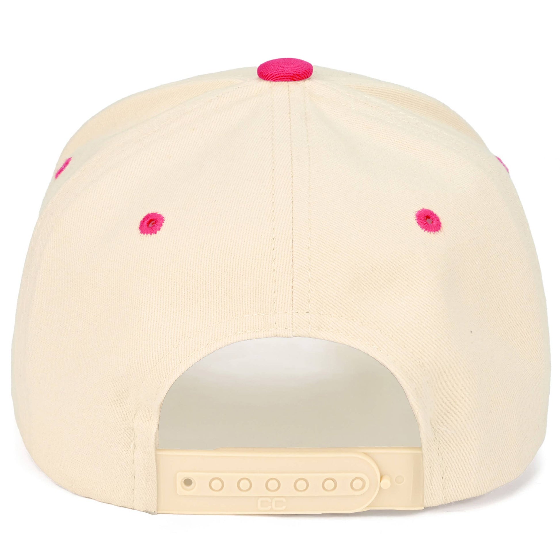 Ready to Ship: C.C OUT HERE DILLY DALLYING Letter on Two Tone Trucker Hat - Salt Threads