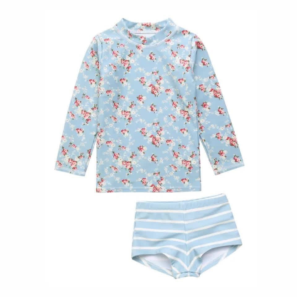 Pre-Order: Vaenait Swim Lace Blue 2-Piece