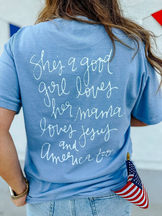 🎶 🇺🇸 LOVES JESUS & AMERICA TOO 🇺🇸 🎶 {PREORDER}