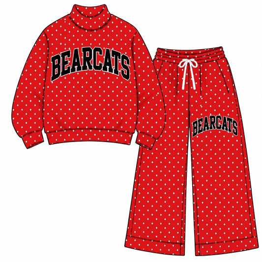 Pre-Order: GALATIA BEARCATS Mock Neck & Wide Leg Set