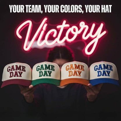 Ready to Ship: Retro Two Tone Cap - Game Day