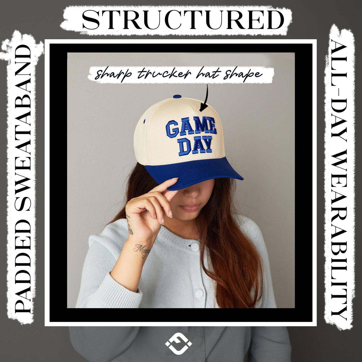 Ready to Ship: Retro Two Tone Cap - Game Day