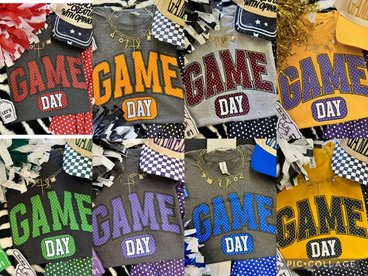 Pre-Order: Game Day Polka Dot Tee