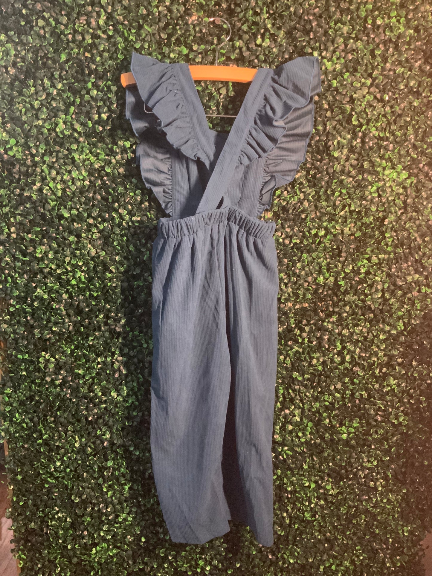 Teal Ruffle Jumper - Salt Threads