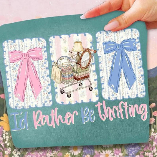 Pre-Order: I’d Rather Be Thrifting Tee